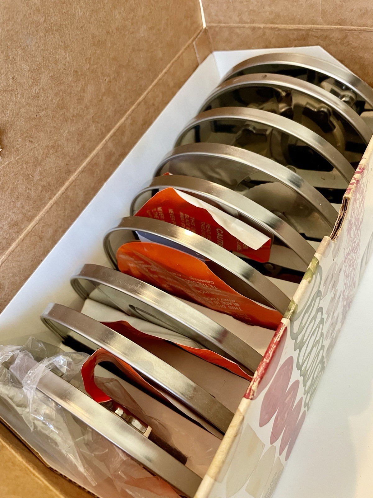 Cuisinart Complete DLC-7 Disc Set DLC-070 9 Discs Blades Made In Japan