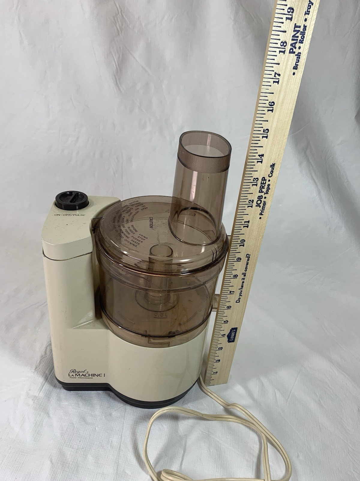 Regal La Machine I Food Processor | Model V 813 | Vintage**NO BLADES**