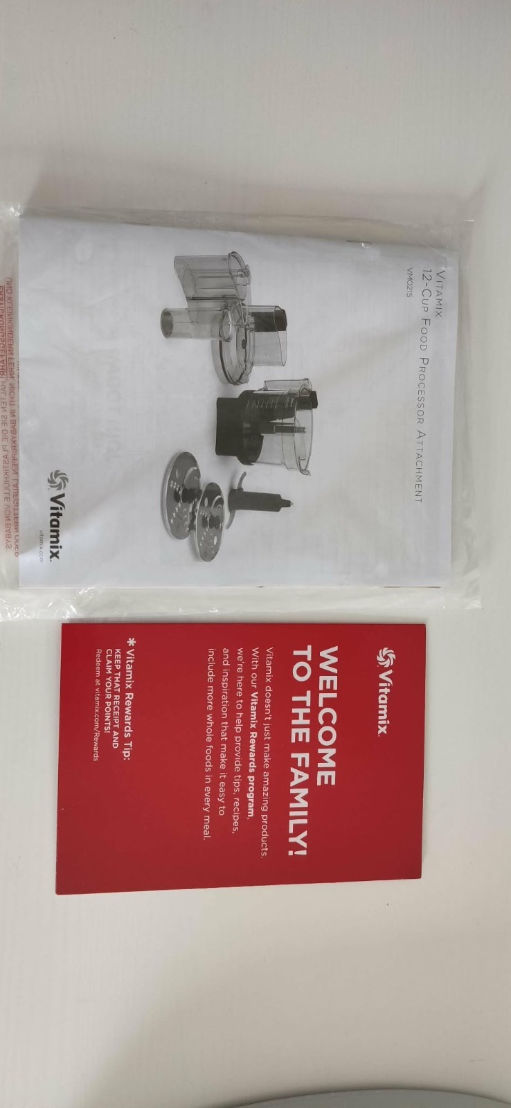 Vitamix 067591 12-Cup Full-Size Food Processor Attachment