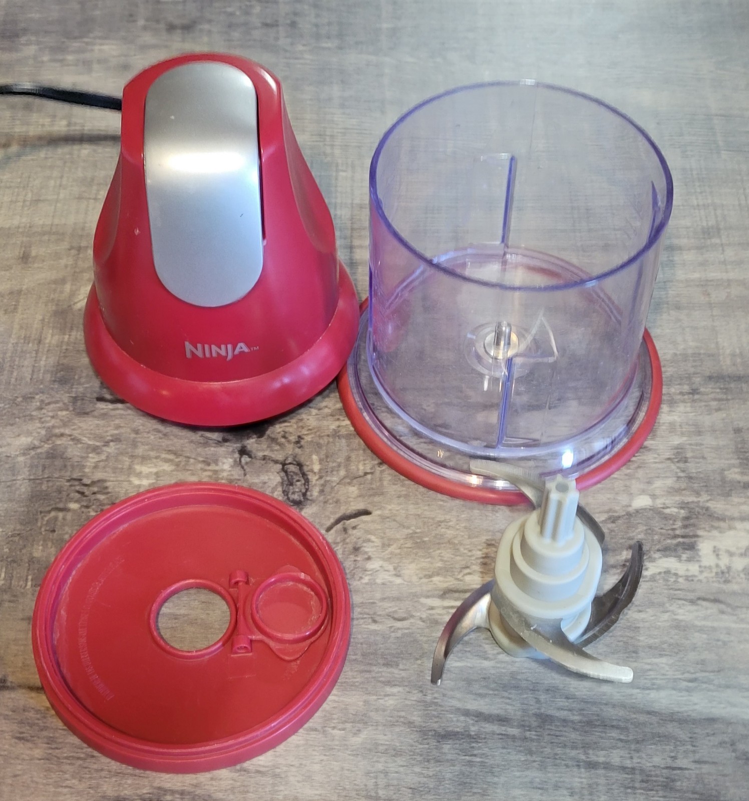 Ninja Express Chop Food Processor 3181976 Red Tested