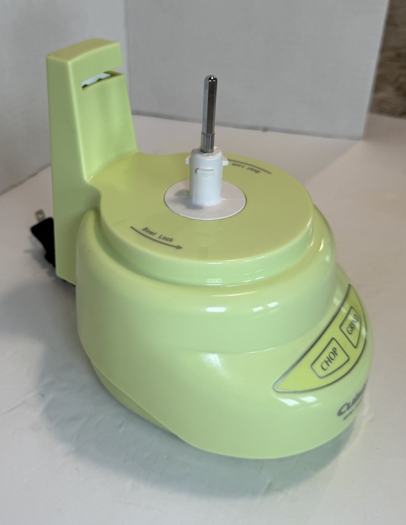 Cuisinart Mini-Prep Plus Food Processor Green Replacement Motor Base Only DLC-2A