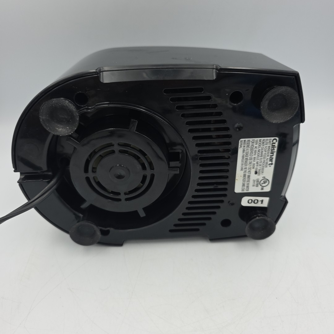 Cuisinart MFP-108 Elite Series Motor Base Only Replacement Part Black Tested