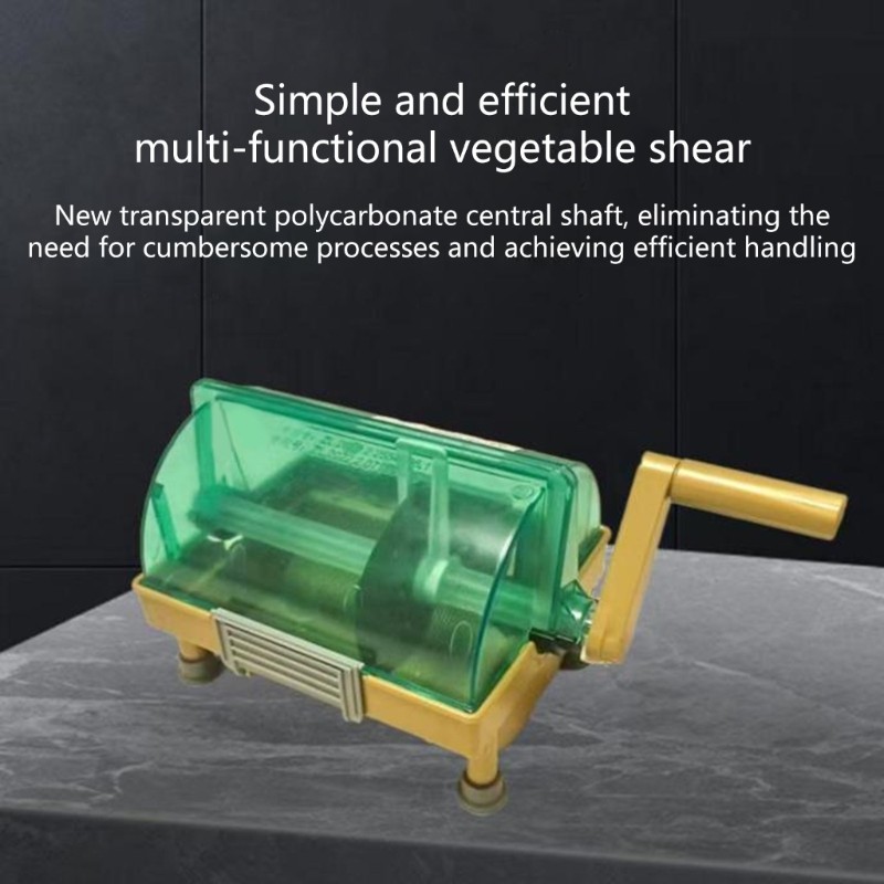 Multipurpose Hand Crank Processors Durable ABS Construction Commercial