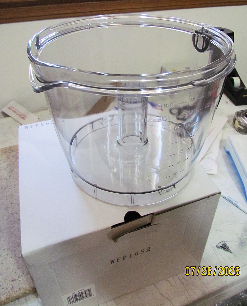 WARING BATCH BOWL (WFP16S2) –OEM WARING- BRAND NEW For WFP16S Food Processor