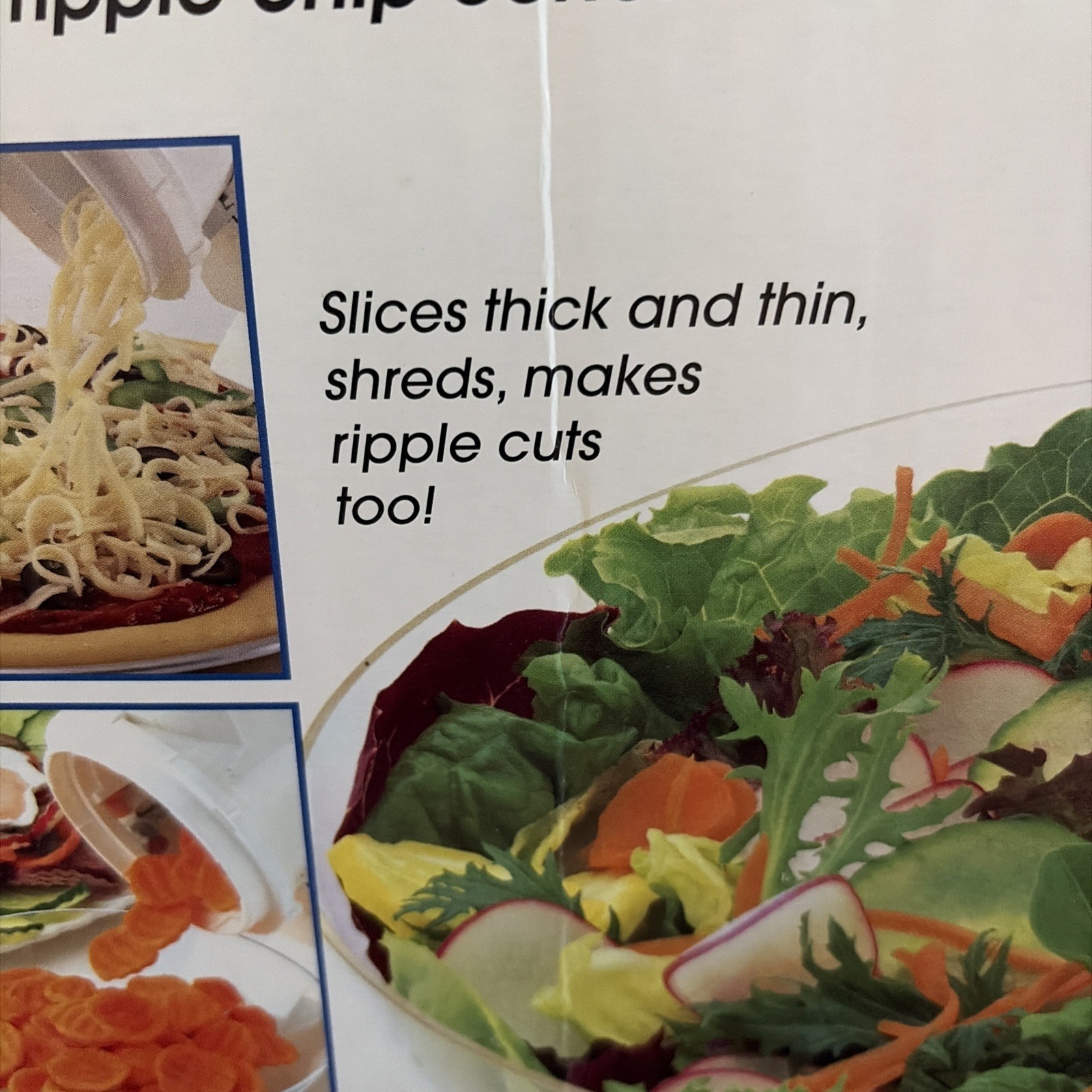 Presto Professional Salad Shooter Plus New Sealed Vegetable Slicer Chip Maker