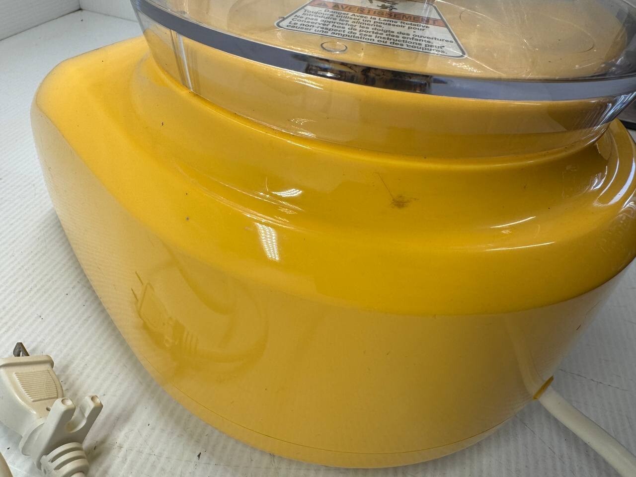 KitchenAid Food Processor KFPW740QBF1, AC 120V 60Hz 5.8A Max In Yellow Color