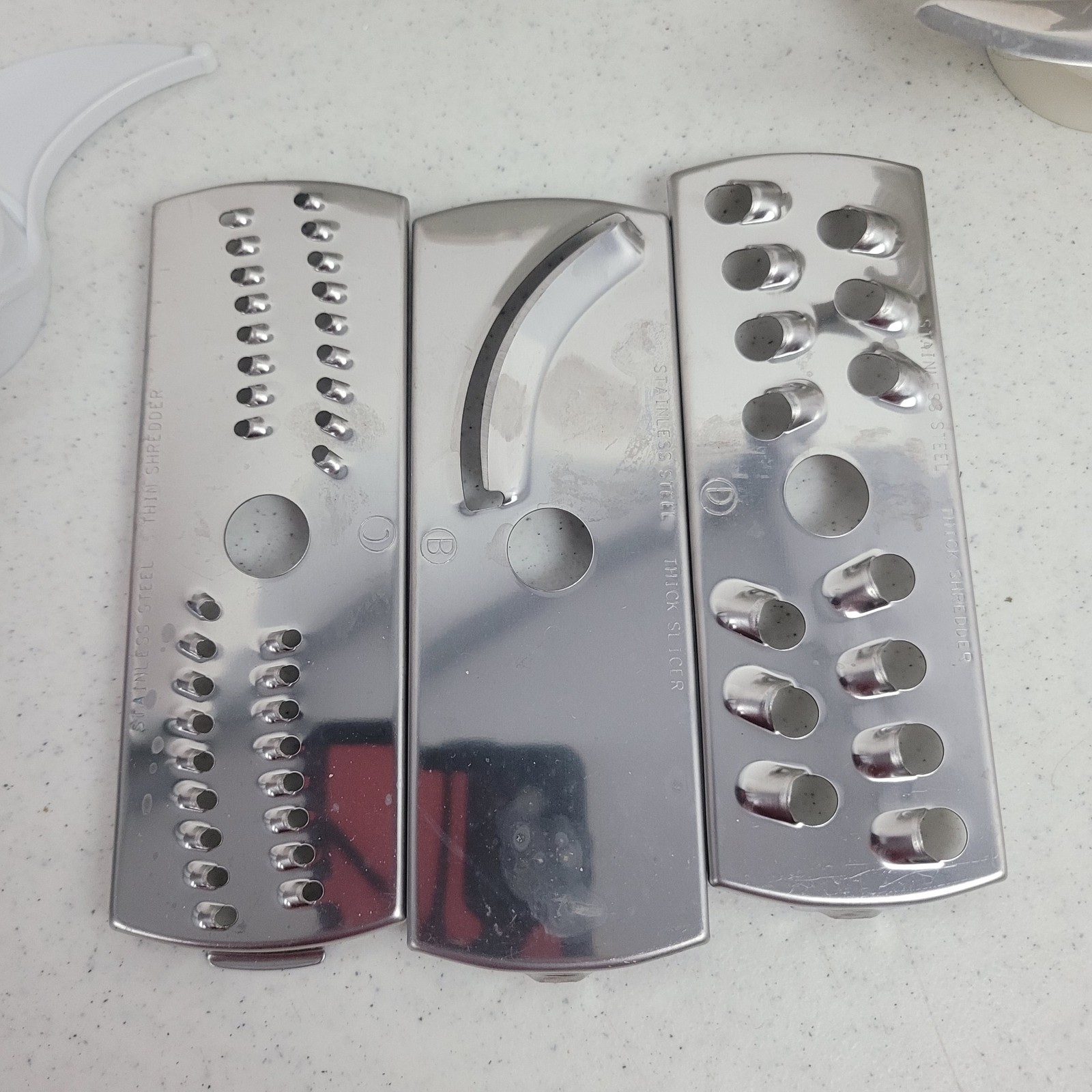 Food Processor Replacement Parts Lot Shredder Slicer Discs Chopping Dough Blade