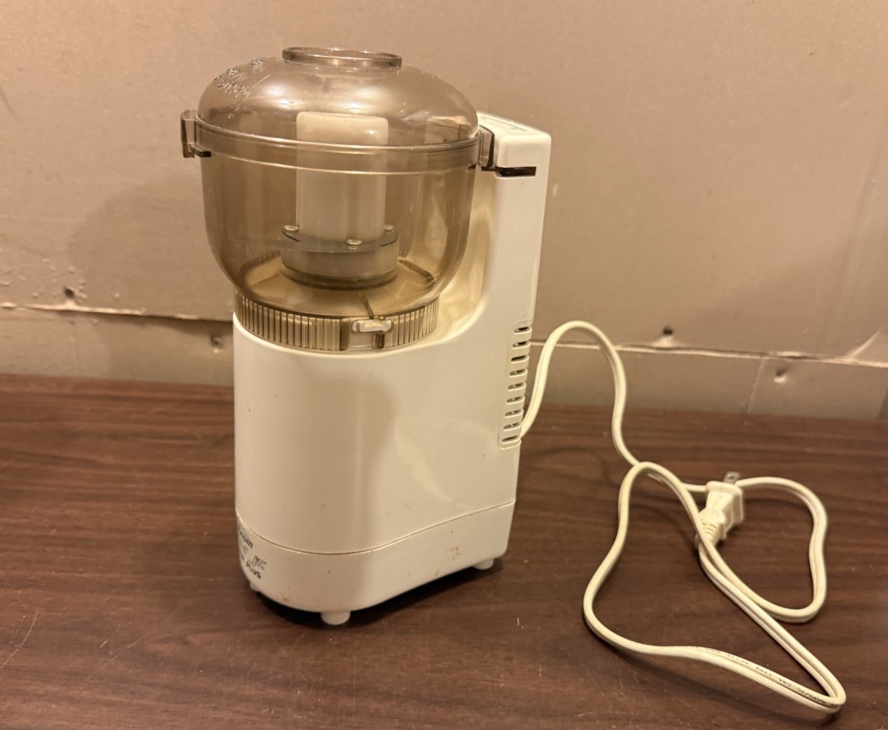 Vintage Sunbeam Oscar Oskar Jr. Chopper Plus Food Processor 14131 – TESTED WORKS