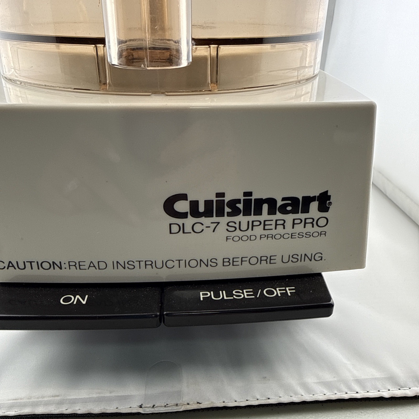 Cuisinart DLC-7 Super Pro Food Processor 14 Cup Tested Vintage Accessories Japan