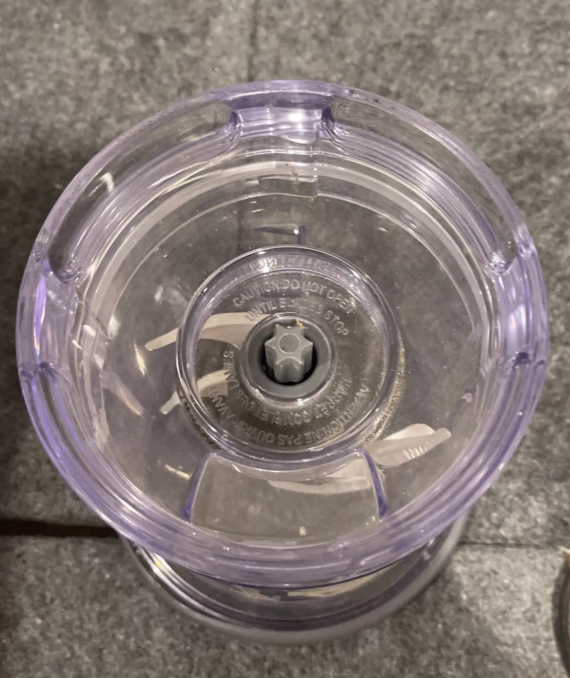 Ninja Express Pro Food Chopper Processor QB1000 Complete Lid Bowl Fast Easy Use