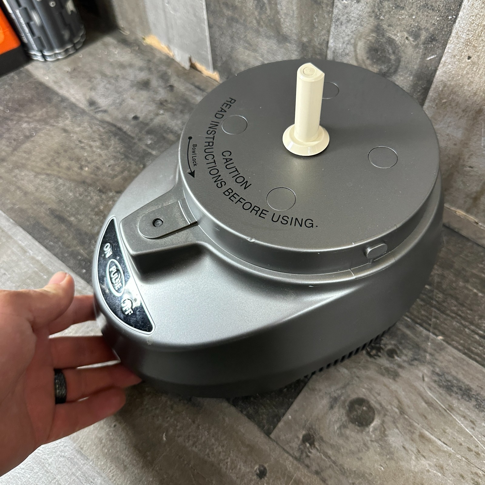 Cuisinart Prep 9 Motor Base CFP-9GMPC – Gunmetal – Tested & Working