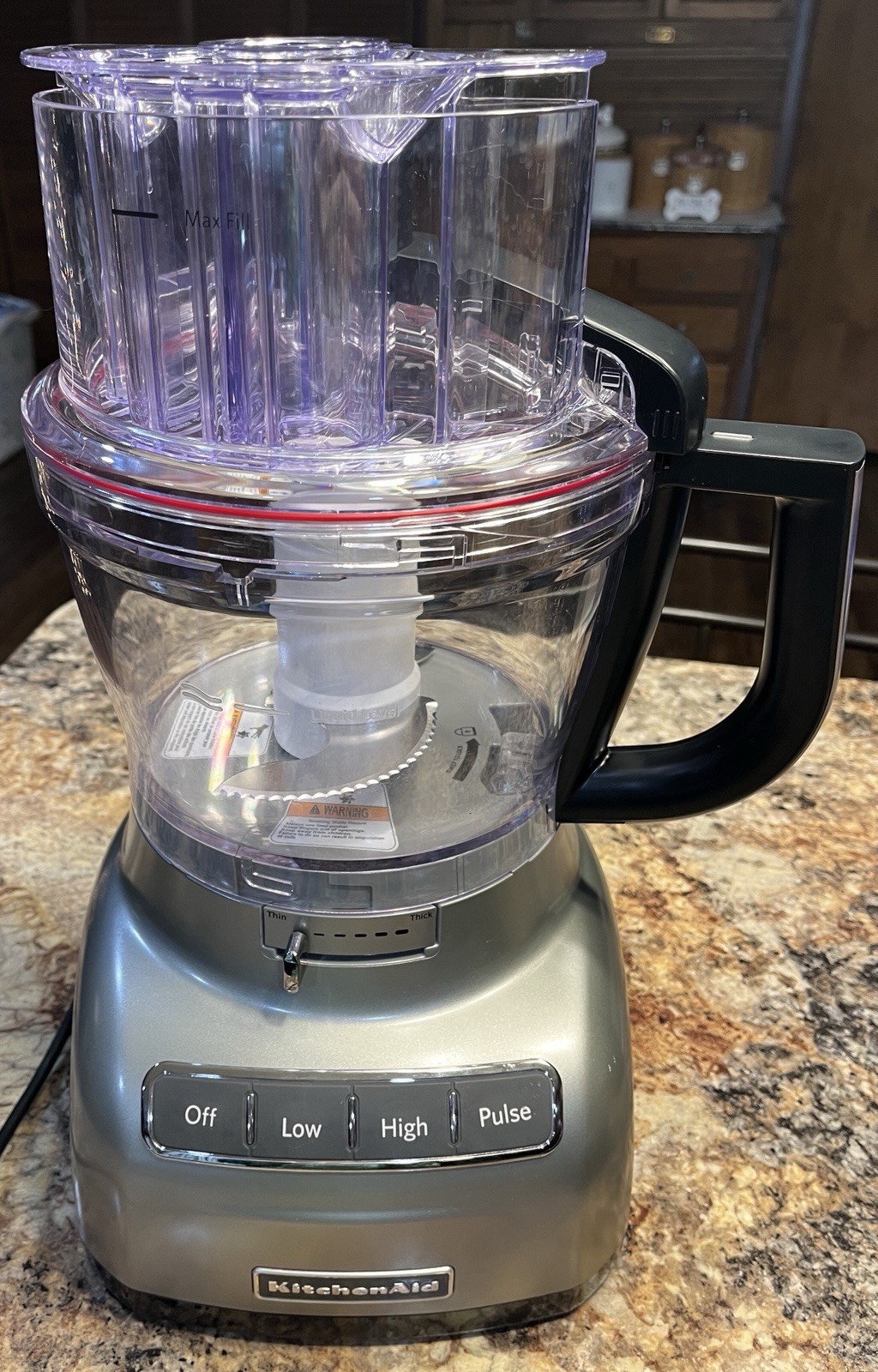 KitchenAid KFP1330CU0 13-cup Food Processor – Slate Gray GREAT CONDITION!