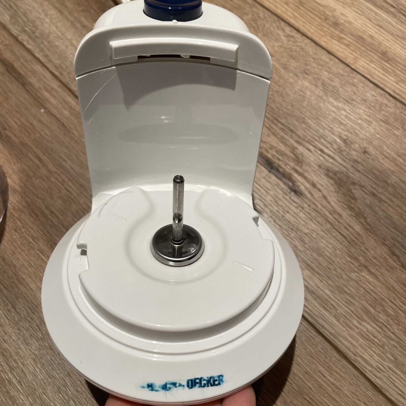 Black & Decker HC306 One-Touch 1.5 Cup Electric Food Chopper Processor White