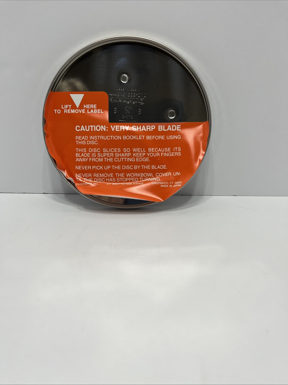Cuisinart DLC-833 3X3 mm Food Processor Blade Julienne Disc DLC-8 New