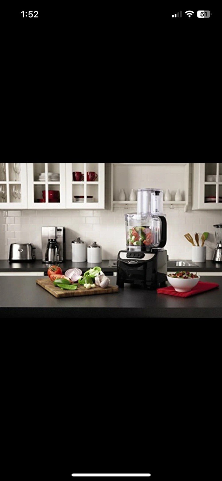 Oster FPSTFP1355 2-Speed 10-Cup Food Processor, 500-watt, Black