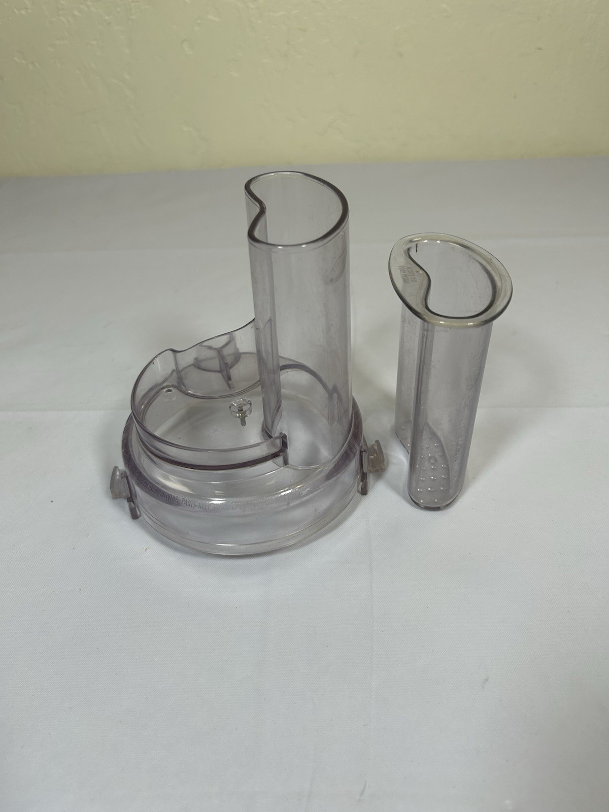 Food Network Mini Processor Lid and Pusher Replacement for FP10 3 Cup Chopper