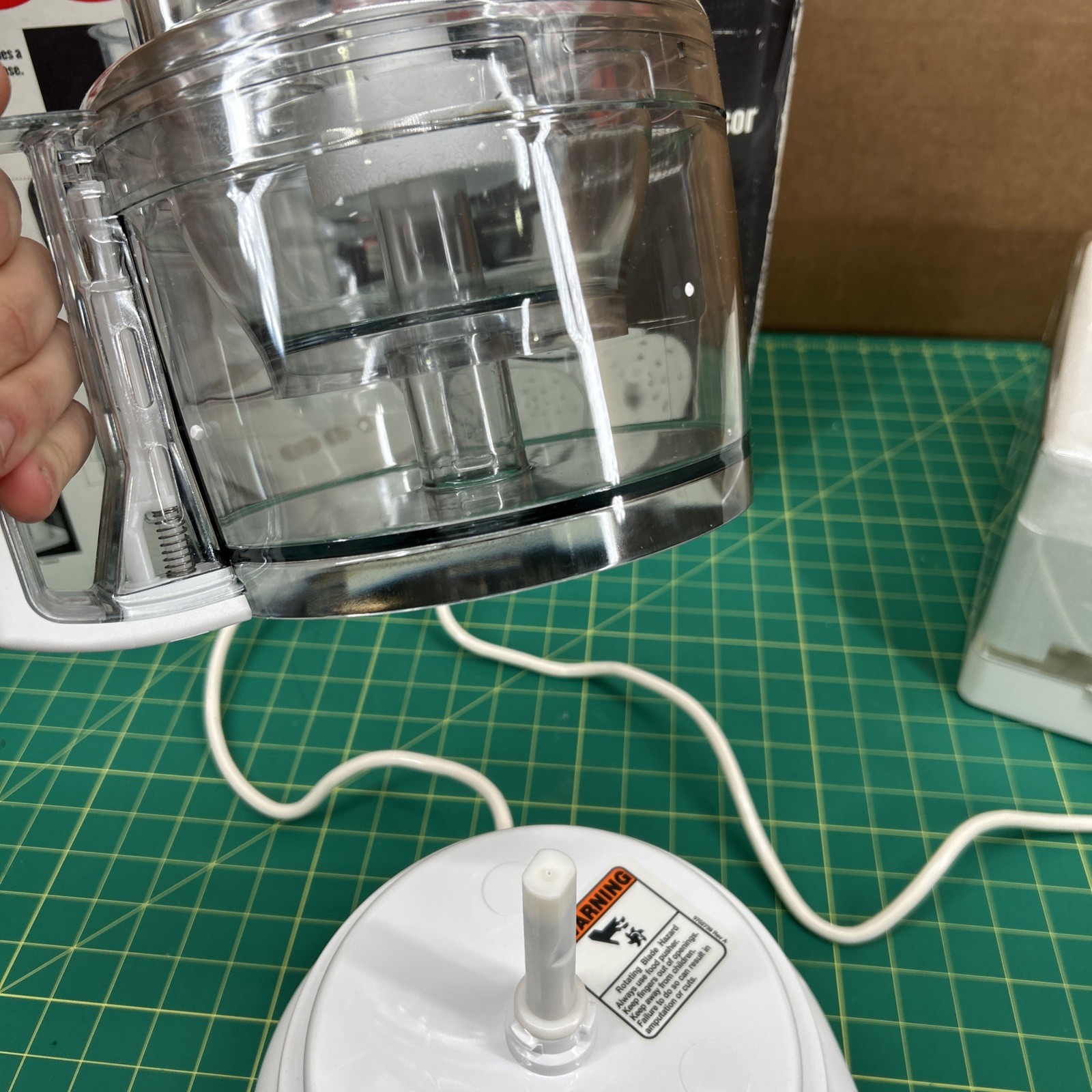 KitchenAid Ultra Power Food Processor 11 Cup KFP-600 WHITE Attachments ORG BOX