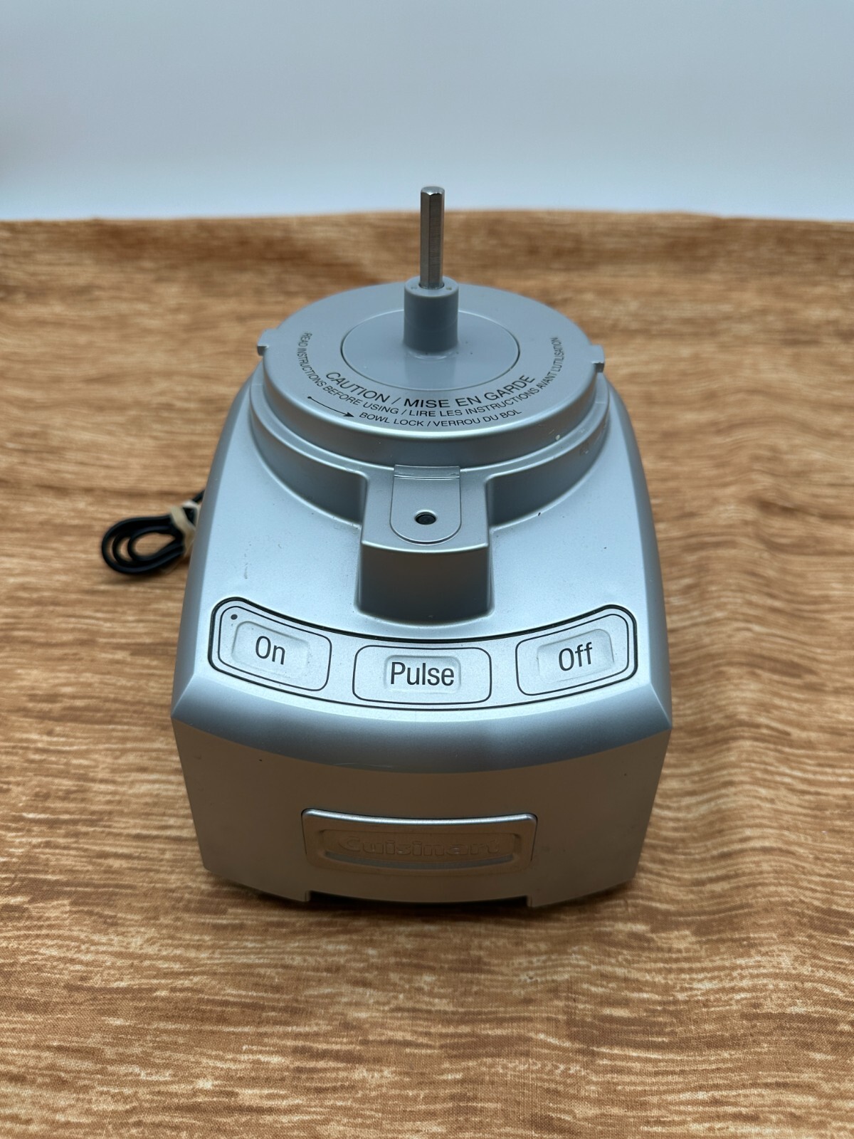 Cuisinart MFP-108 Elite Series Replacement Motor Only Silver
