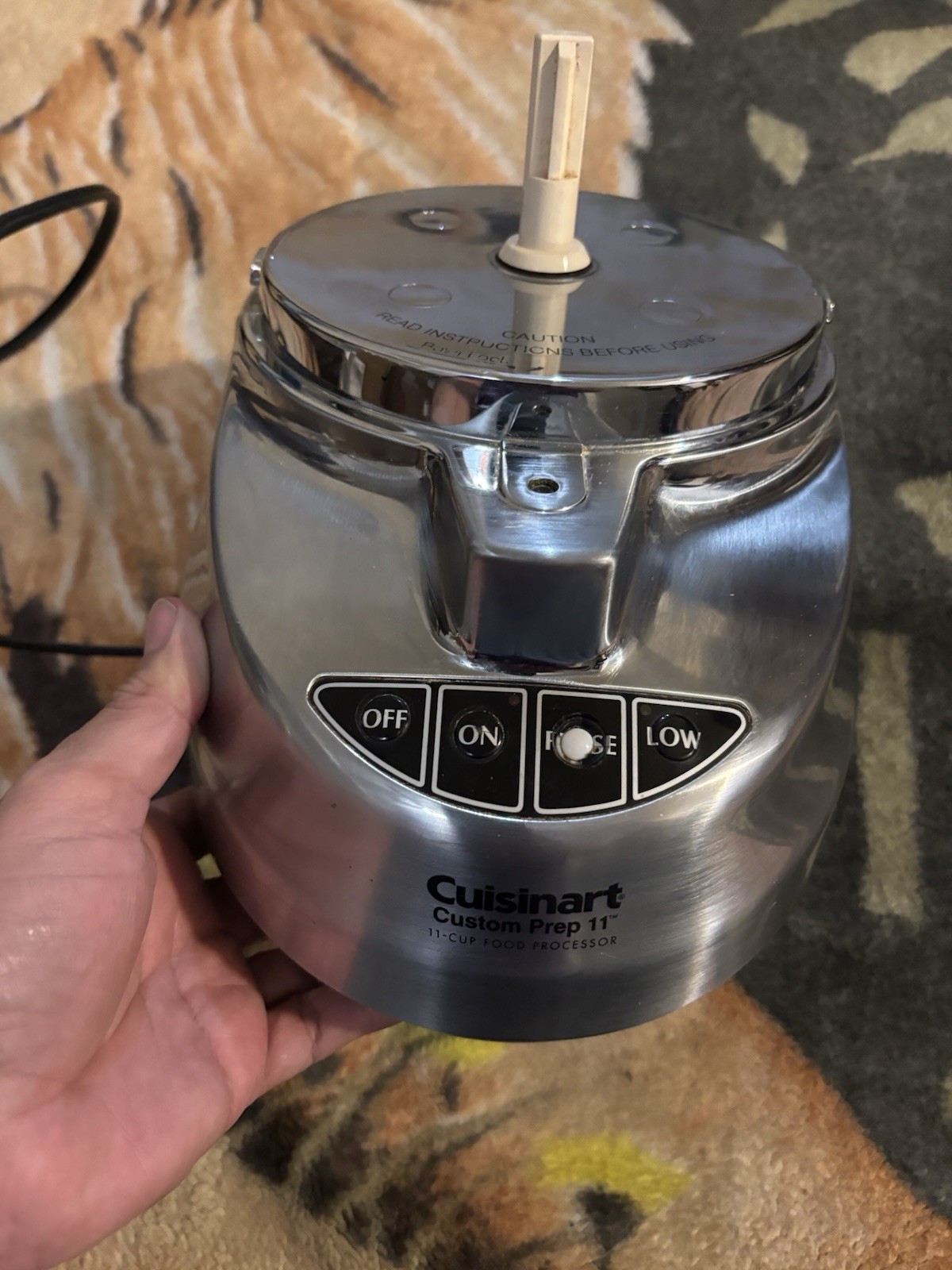 Cuisinart Custom Prep 11 Food Processor EV-11PC9 Replacement Base Only Tested