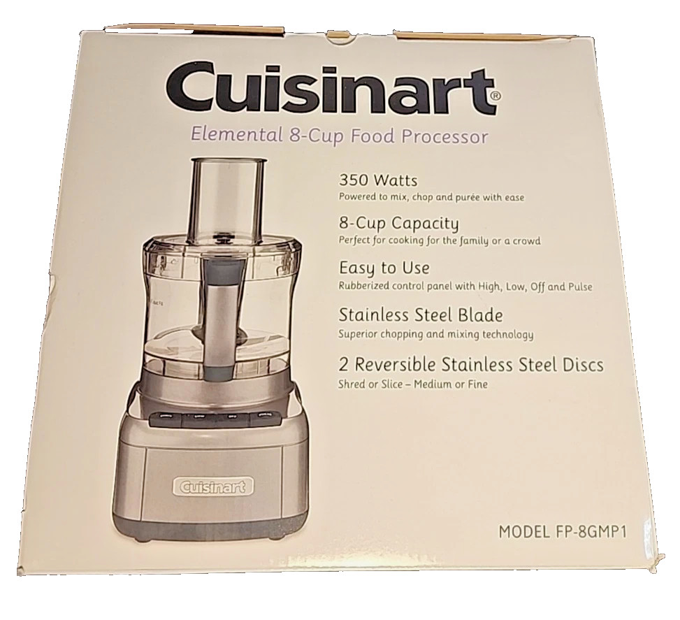 Cuisinart FP8GMP1 Elemental 8-Cup Food Processor