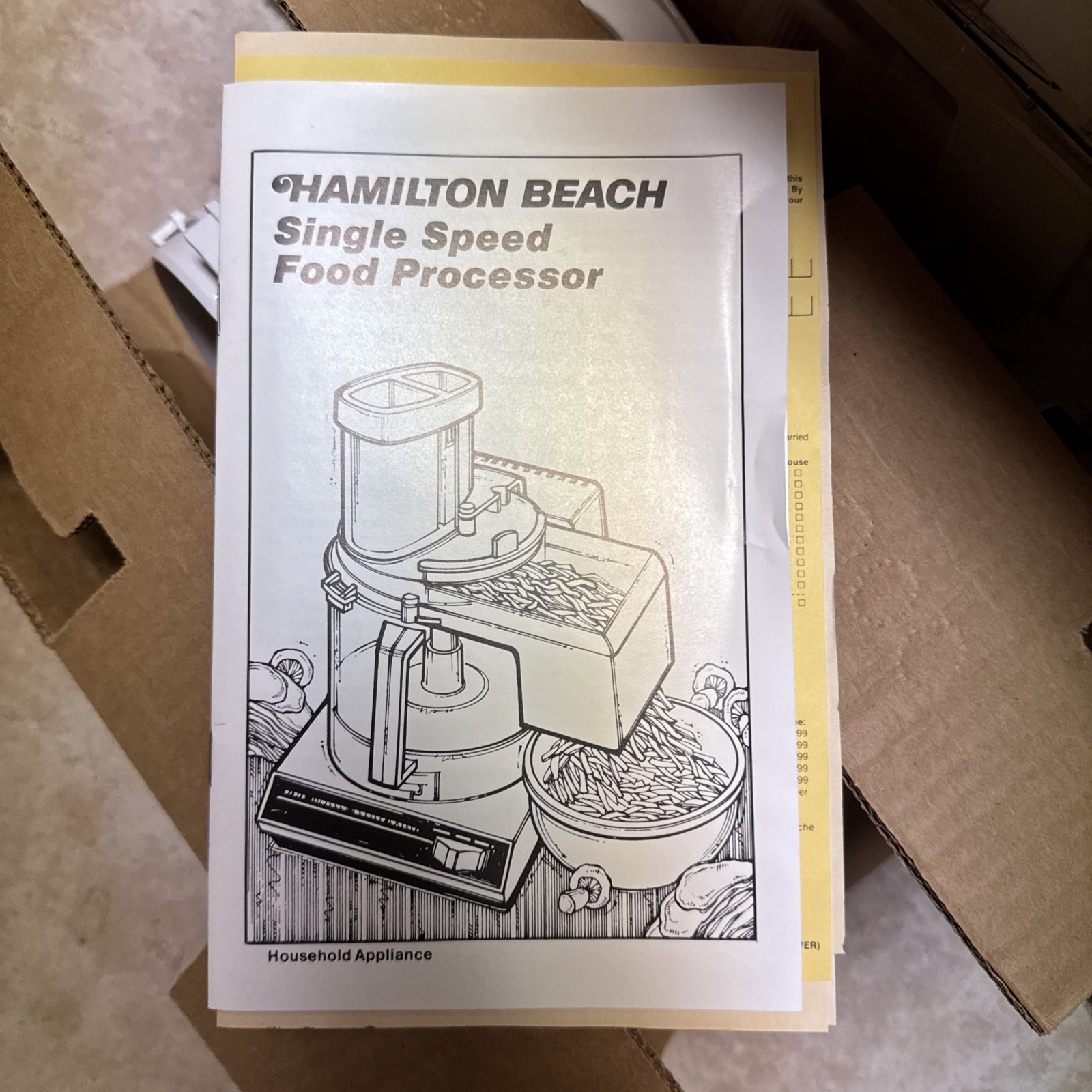 NIB Hamilton Beach Scovill Continuous Feed Wide Mouth Food Processor Model 718
