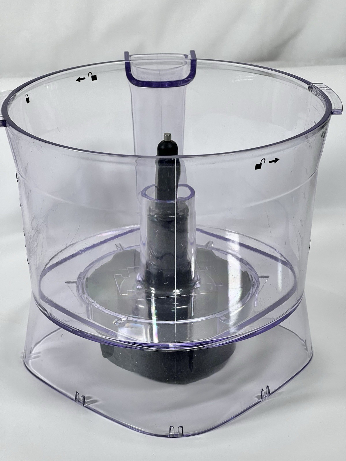 Oster 5 Cup Food Processor Pre Work Bowl/Jar Replacement Parts Only Clear OEM