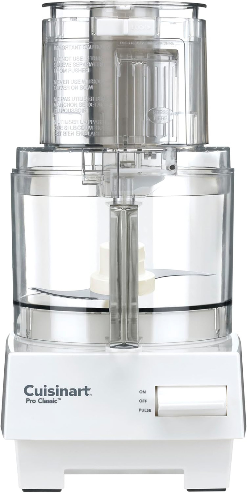 7-Cup Pro Classic Food Processor, 600-Watt Motor, Vegetable Chopper & Blender fo