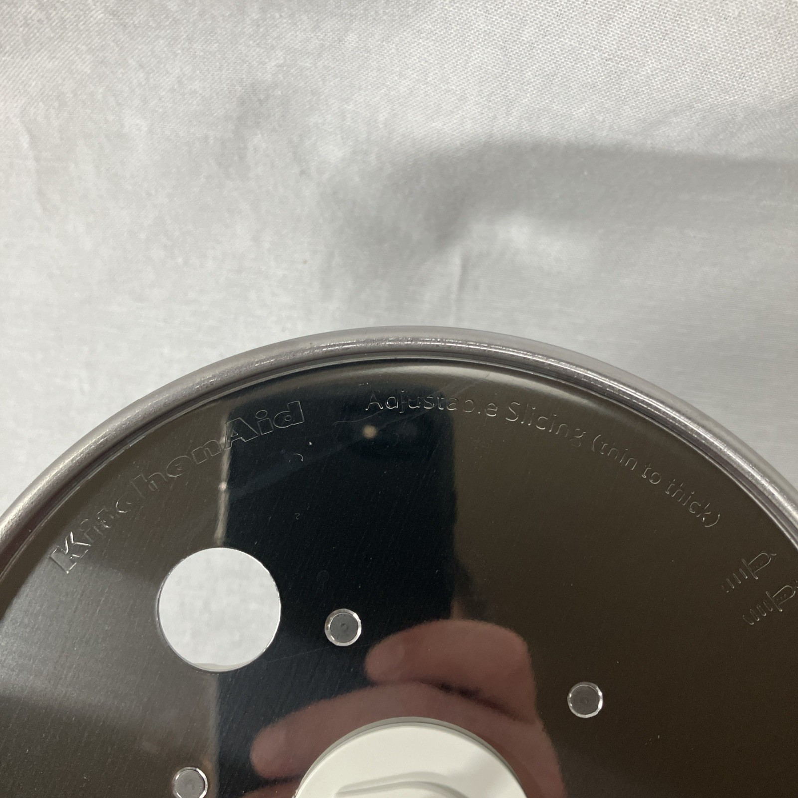 KitchenAid KFP1133 Food Processor Adjustable Slicing Blade Disc Attachment