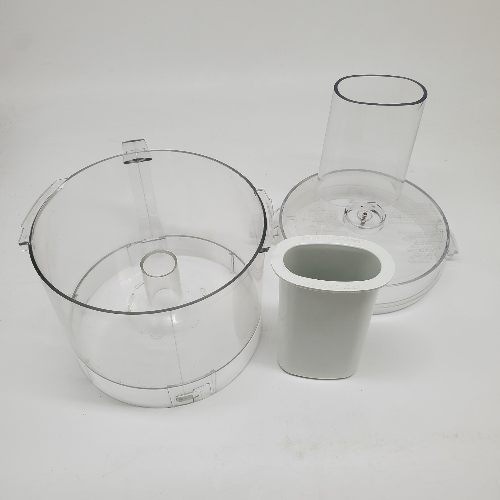 Hamilton Beach Food Processor 7 Cup Work Bowl Lid and Pusher Replacement 702-R