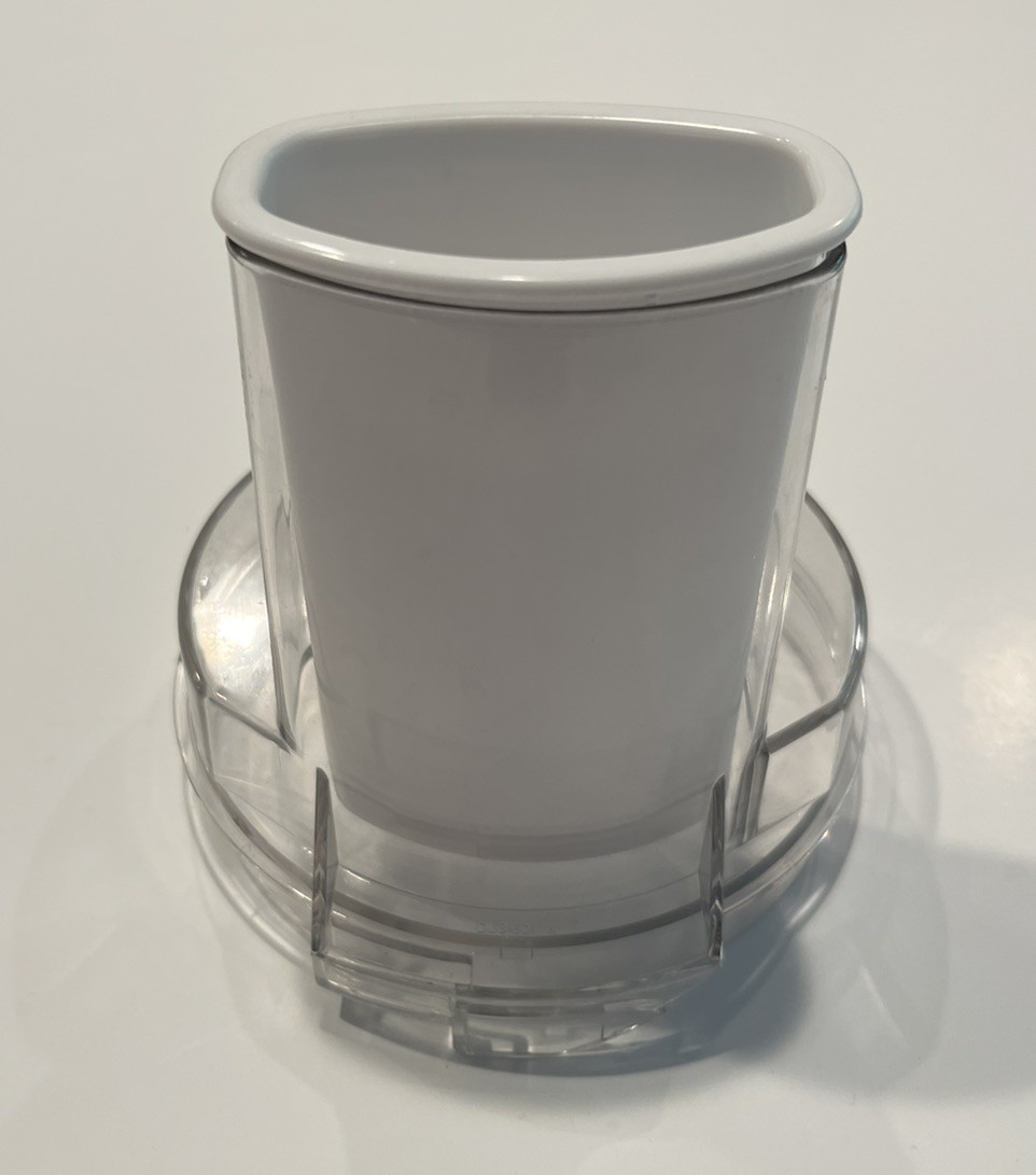 Cuisinart Little Pro Plus Food Processor Replacement LID (DLC-504TX) & PUSHER