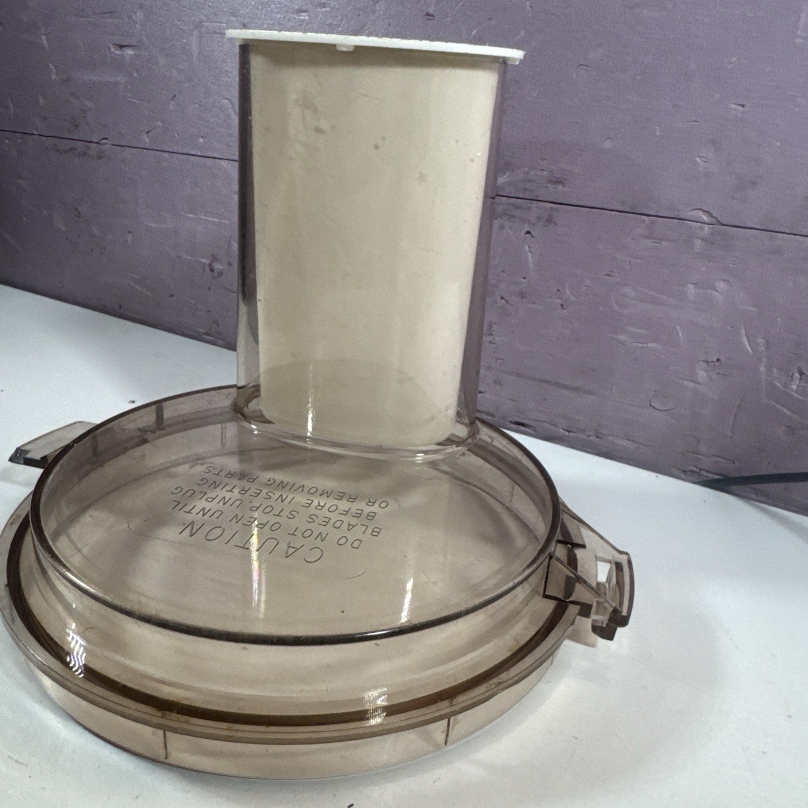 Hamilton Beach Food Processor 702-3 702-4 702-5 702-R Work Bowl Lid With Pusher