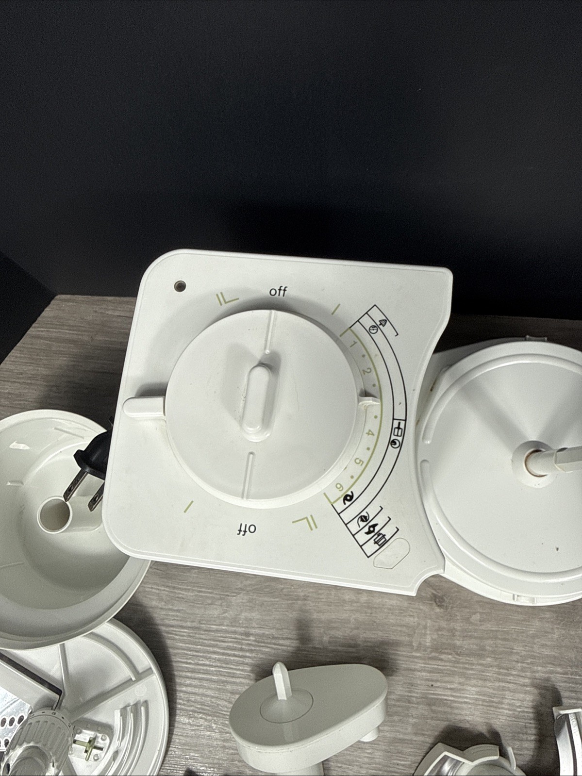 Braun Multipractic Food Processor Type 4262 Germany w/Accessories And Box Tested