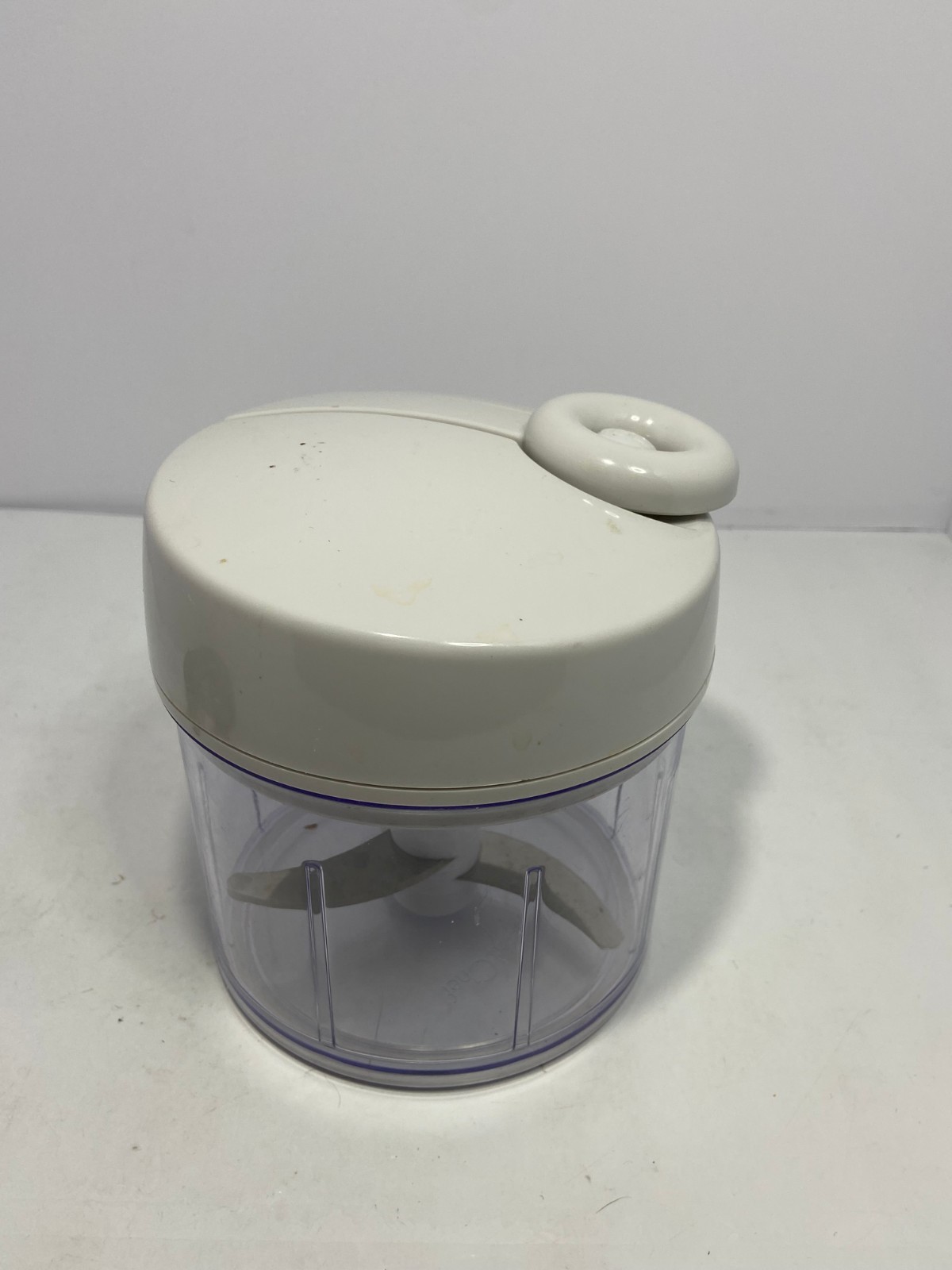 🍉 Pampered Chef Manual Food Processor #2581 3 Cup Chopper Dicer EUC