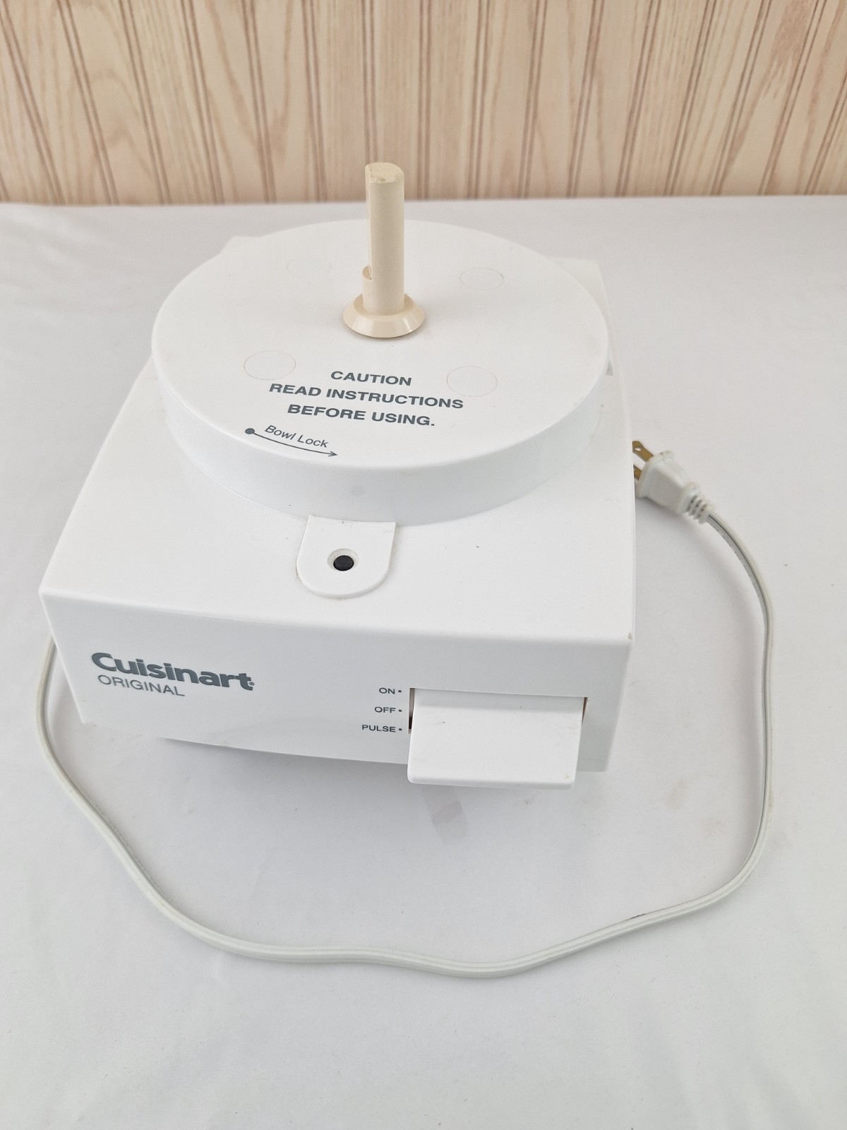 CUISINART Classic DLC-10C Food Processor Base Motor Unit ONLY – Tested And Works