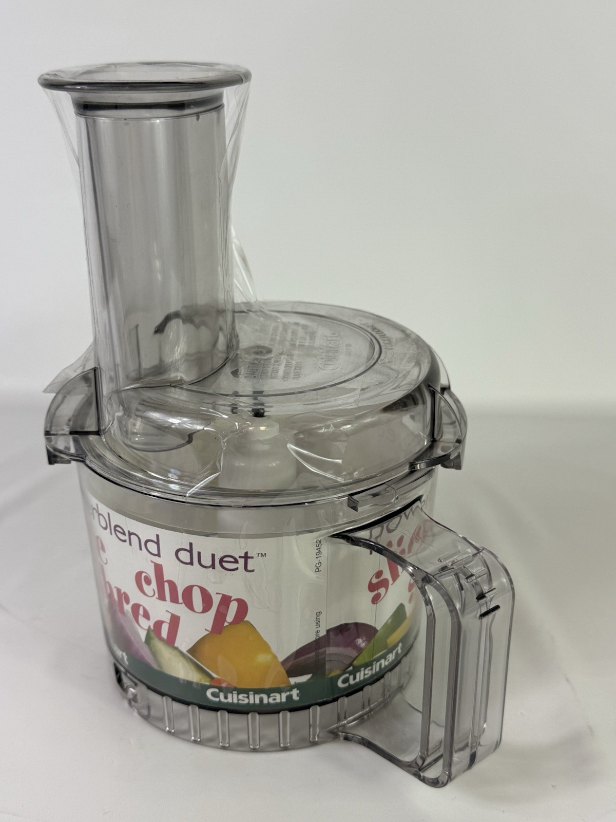 Cuisinart Powerblend Duet Food Processor Bowl Attachment CBFP-10 For BFP-10CH