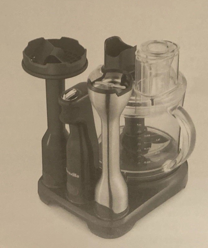 Breville All in One Food Processor Hand Blender BSB530XL Part, Instruction Book