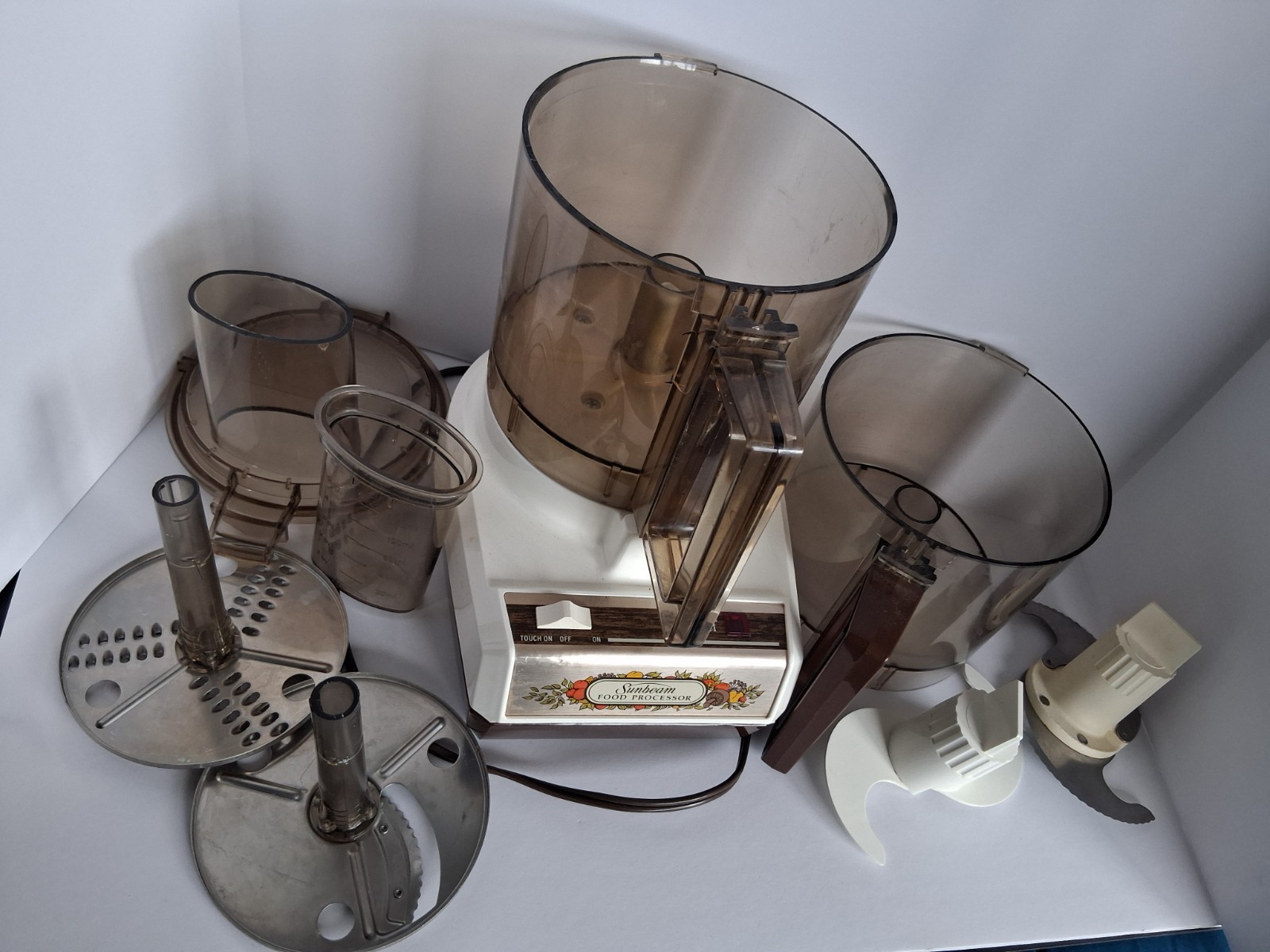 Vintage Sunbeam Le Chef Food Processor Model 14-11 TESTED WORKS