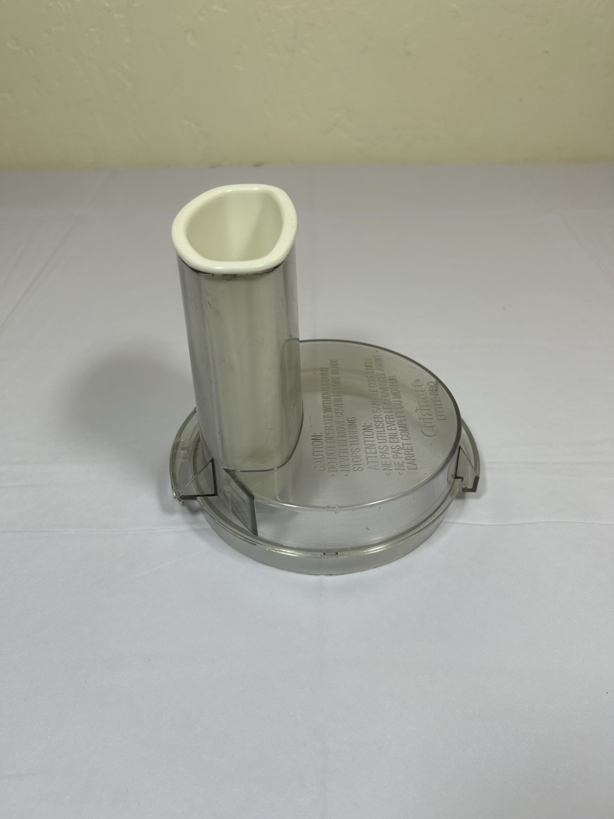 Cuisinart Handy Prep DFP-3 Lid & Pusher Replacement Part DLC-504TX