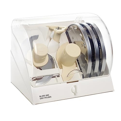 Cutting Blade and Disc Holder Storage for Cuisinart Food Processor Accessories