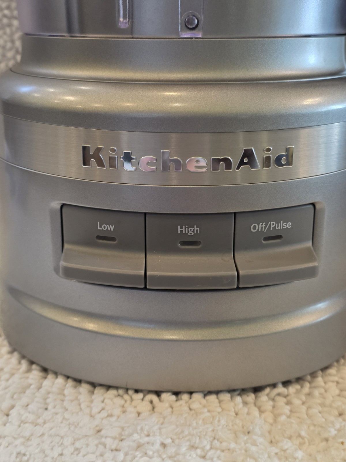 Kitchen Aid 7 Cup Food Processor Plus Contour Silver Chop Puree Retracting Cord