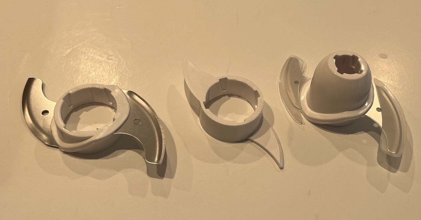 Farberware Food Processor (FP3000FBS) 3 Chopping S Blades Replacement Parts
