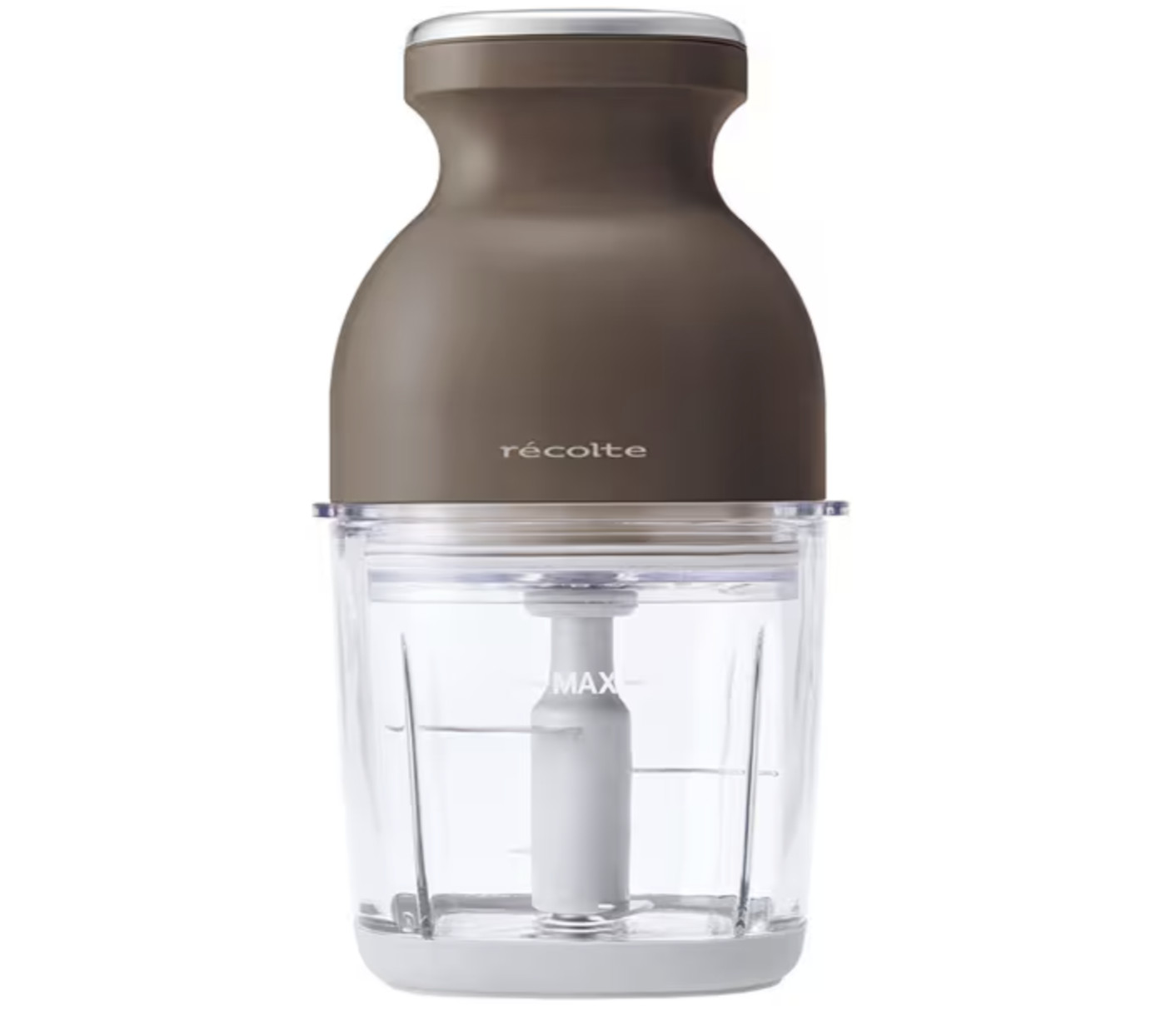 Recolte Capsule Cutter Bonne RCP-7 Cordless Food Processor 500ml Mocha Brown USB