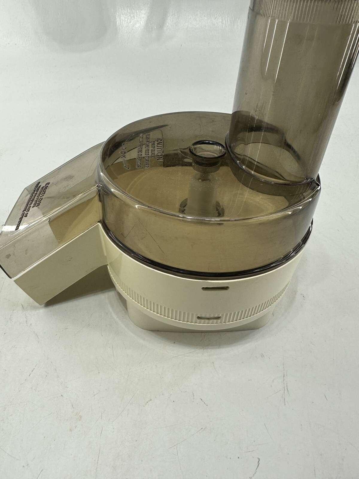 Oster Regency Kitchen Center Food Processor Base Chute Lid Pusher Salad Shooter