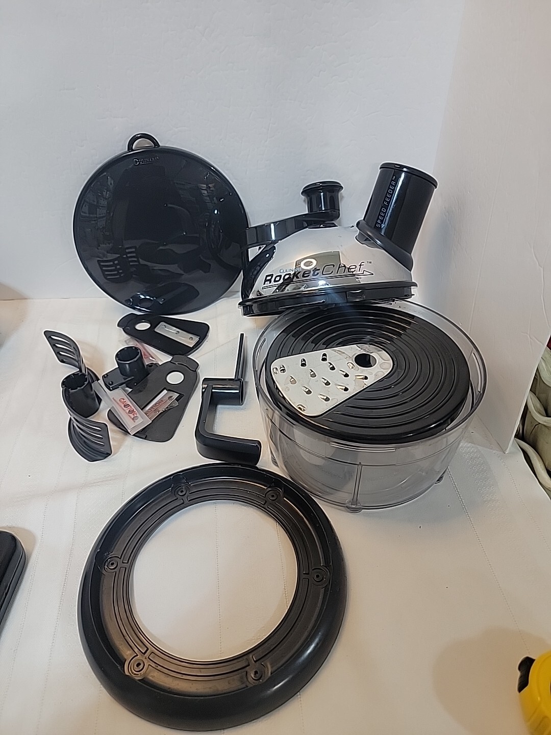 Culinare Rocket Chef Food Processor Ice Creme Bread Maker 2speed Complete NO BOX