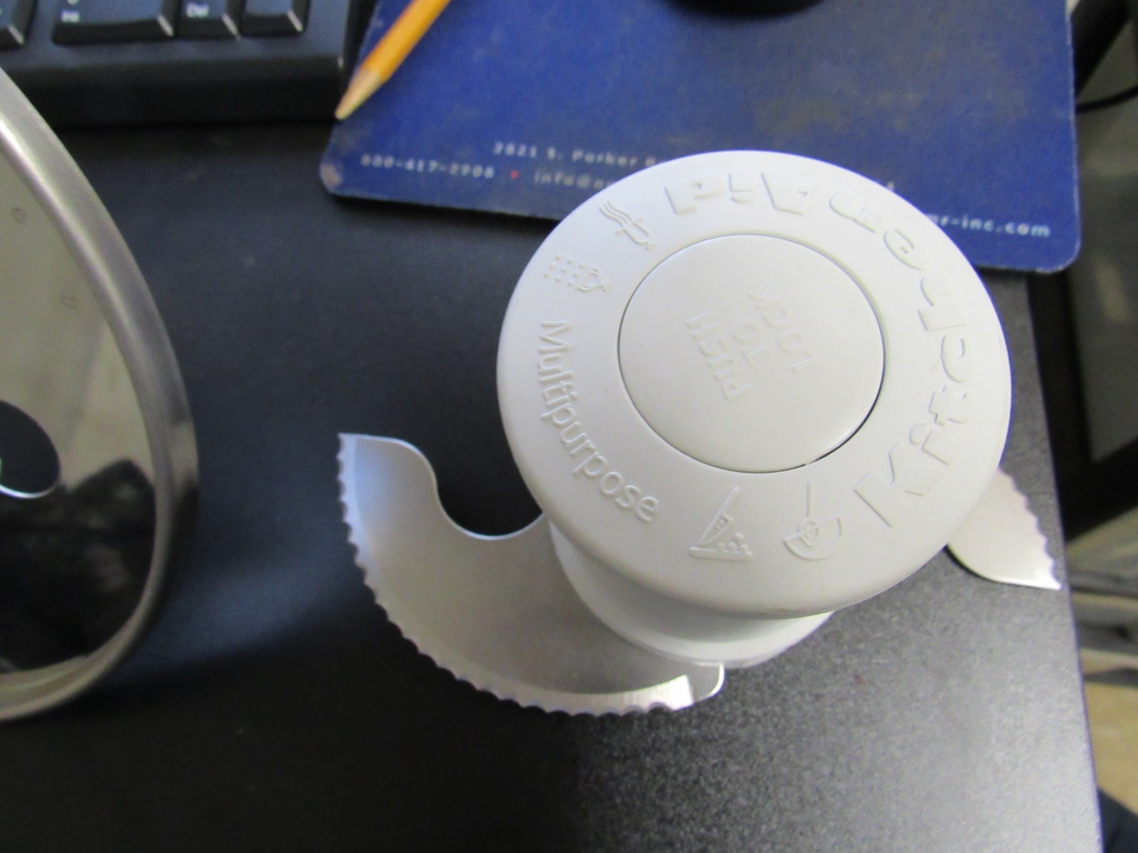 Set of kitchenaid food processor parts Read Listing