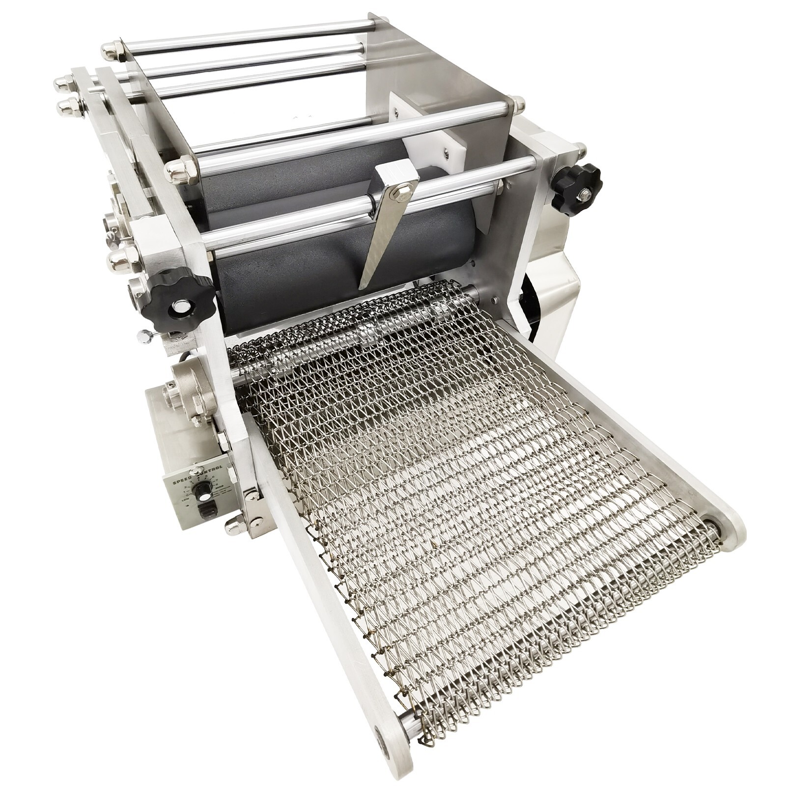 110V 400W 4.7″ Automatic Tortilla Machine 1-6mm Thickness Stainless Steel