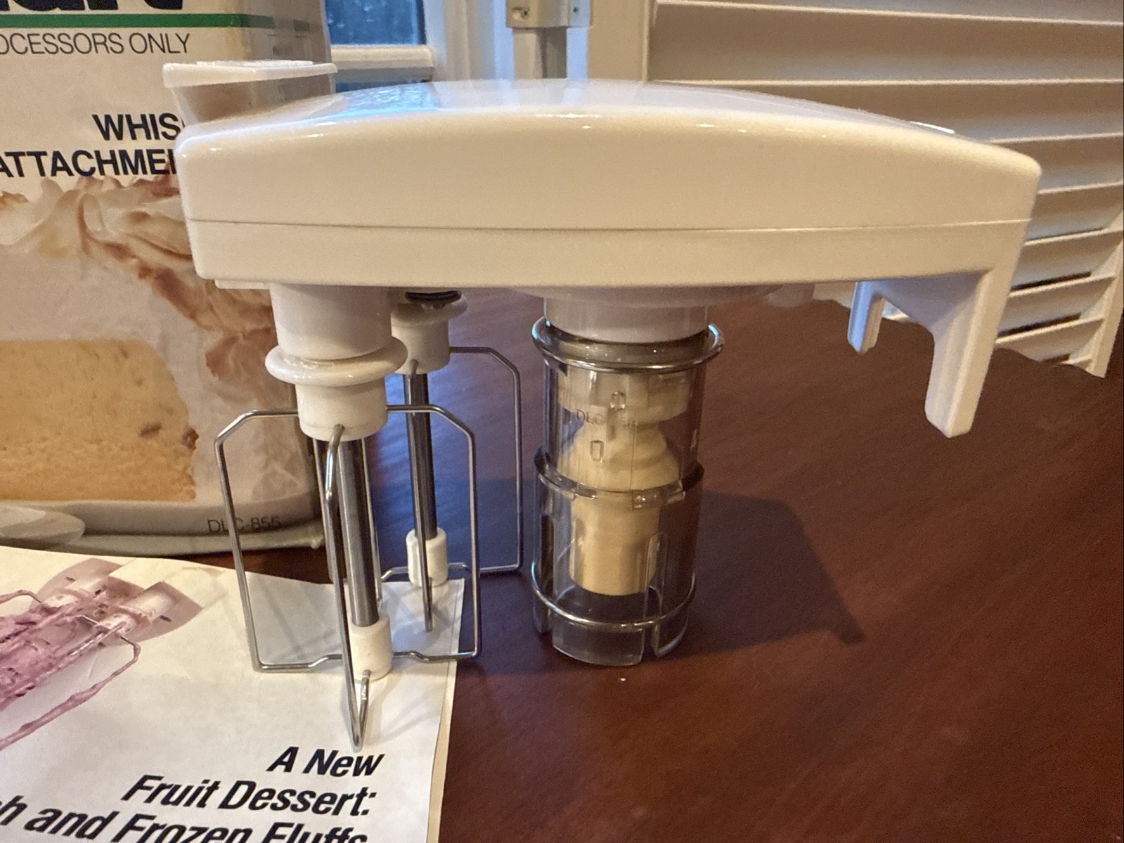 Cuisinart Whisk Attachment DLC-855 For DLC-8 Series Food Processors NOS