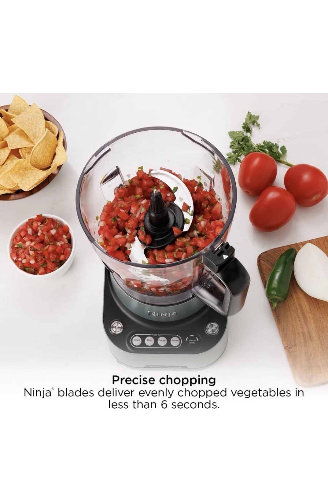 Ninja Food Processor Professional Plus 1000 Peak Watts 4 Function For Chopping S