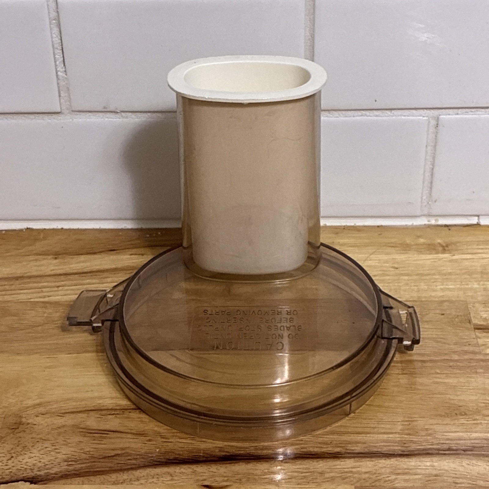 Genuine Lid & Pusher for Vintage Sears Counter Food Processor 400.823602