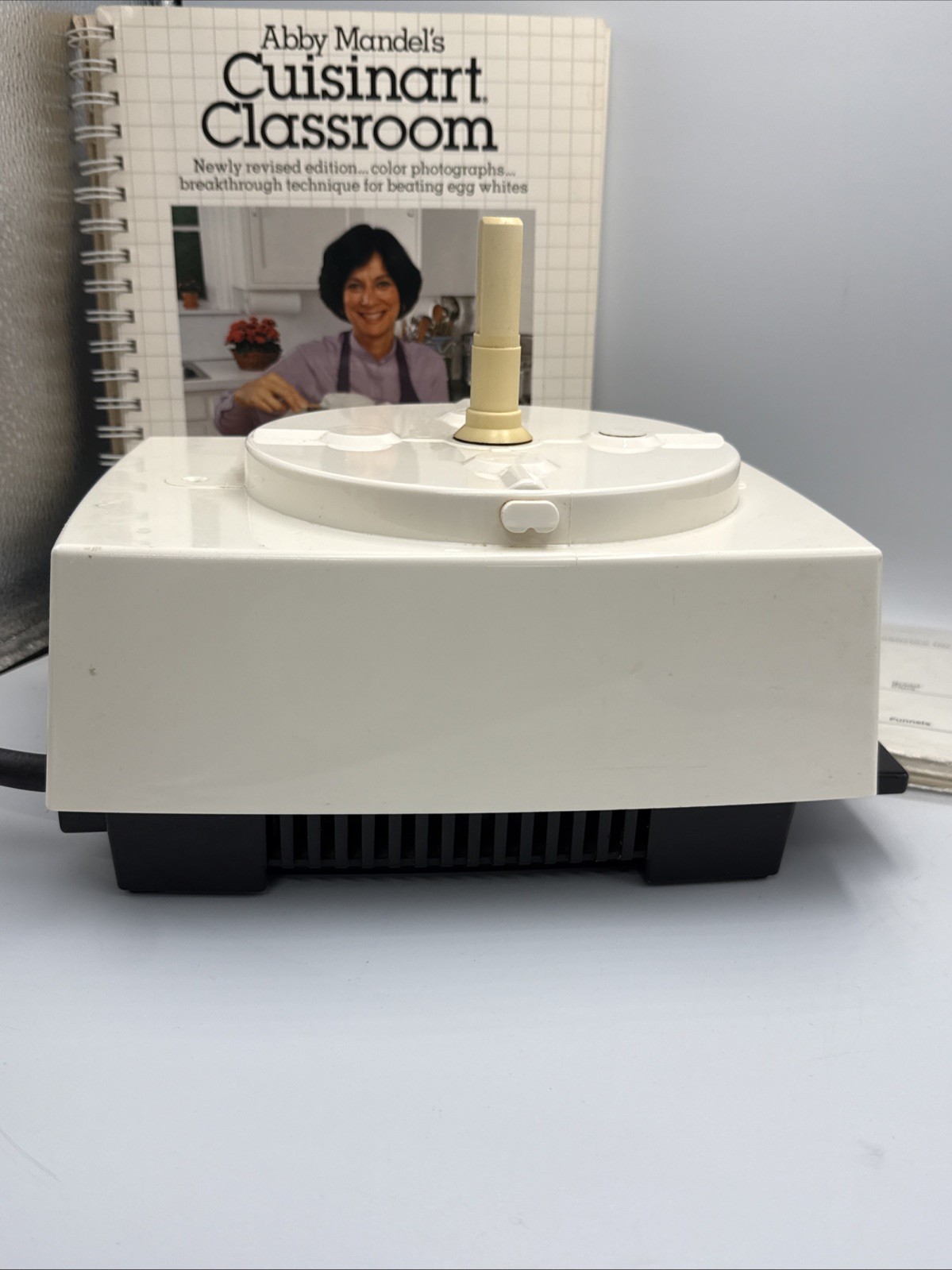 Cuisinart DLC-10E Food Processor Motor Base Replacement Tested-Works! +Manual